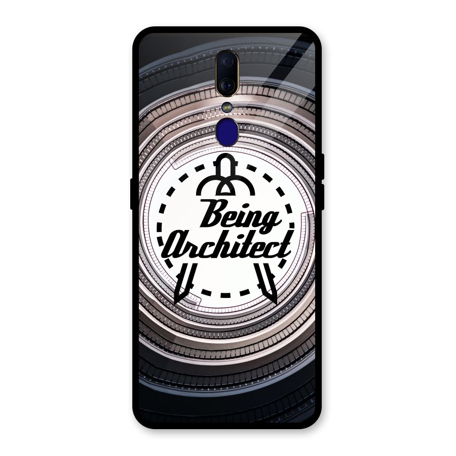 Being Architect Glass Back Case for Oppo F11