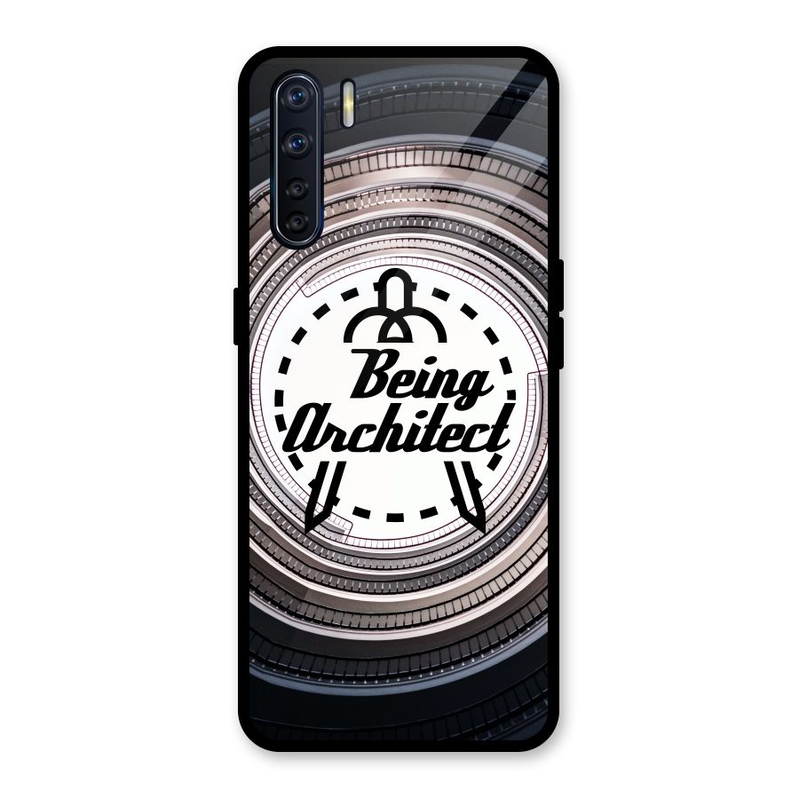 Being Architect Glass Back Case for Oppo F15