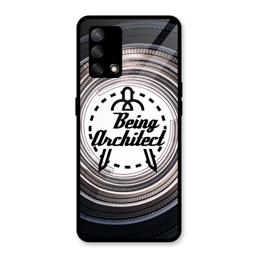 Being Architect Glass Back Case for Oppo F19