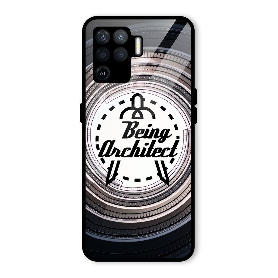 Being Architect Glass Back Case for Oppo F19 Pro