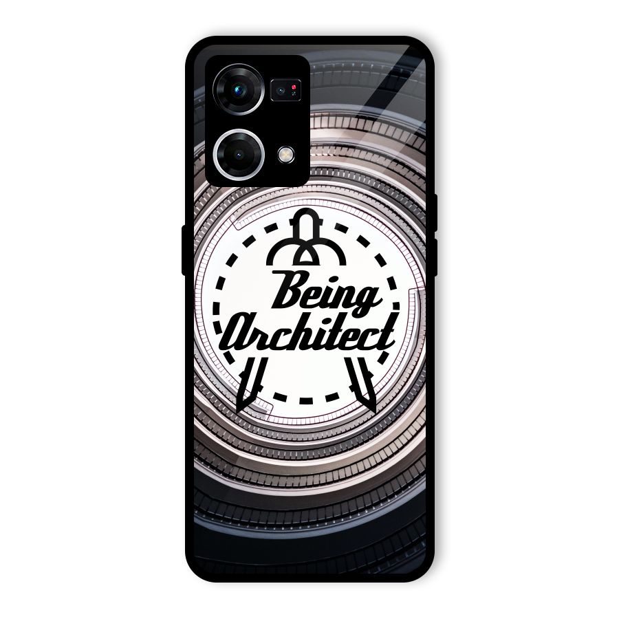 Being Architect Glass Back Case for Oppo F21 Pro 4G