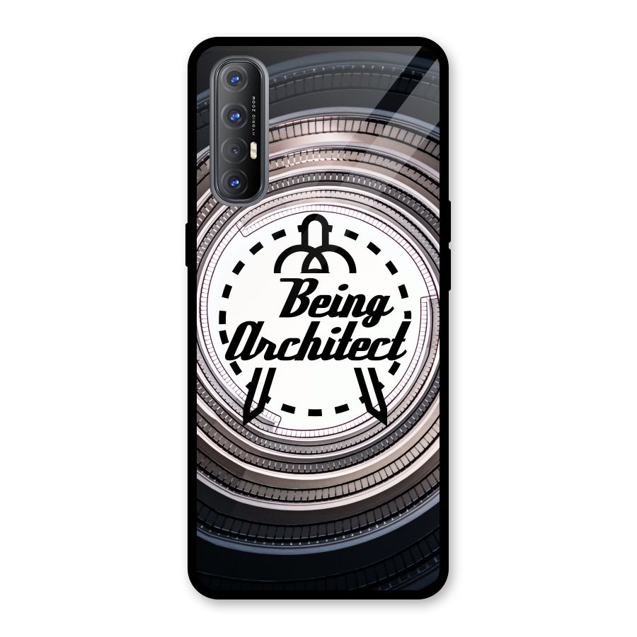 Being Architect Glass Back Case for Oppo Reno3 Pro