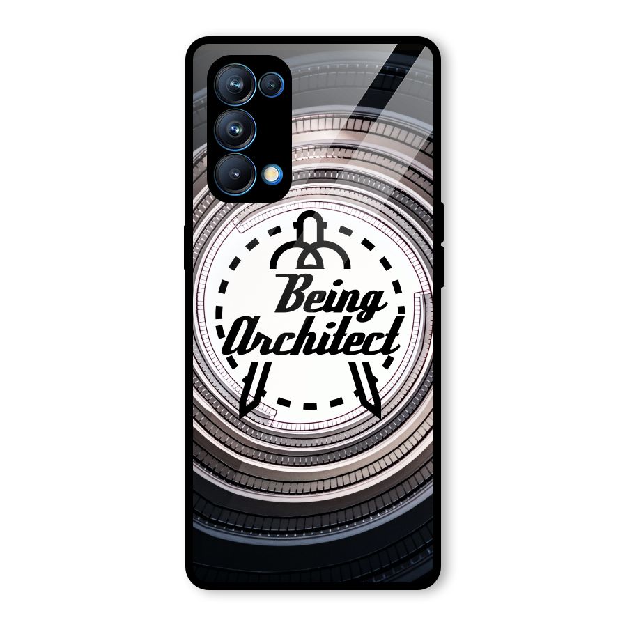 Being Architect Glass Back Case for Oppo Reno5 Pro 5G