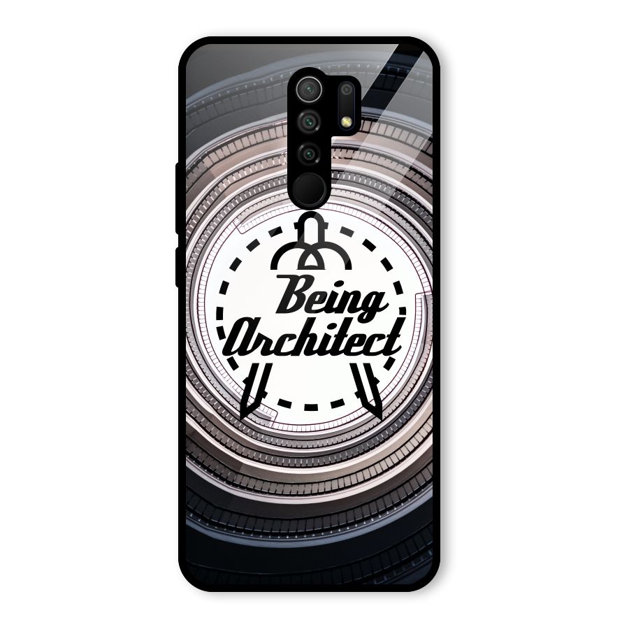 Being Architect Glass Back Case for Poco M2