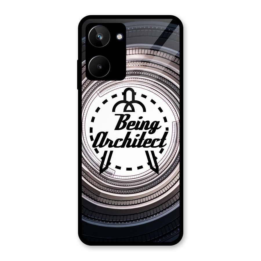 Being Architect Glass Back Case for Realme 10