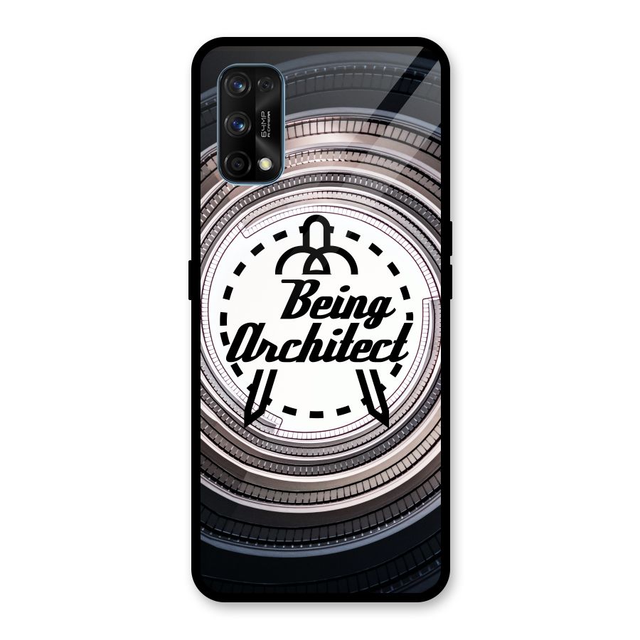 Being Architect Glass Back Case for Realme 7 Pro