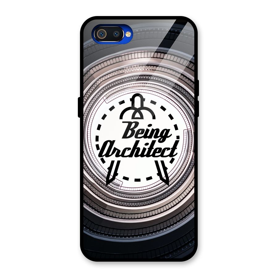 Being Architect Glass Back Case for Realme C2
