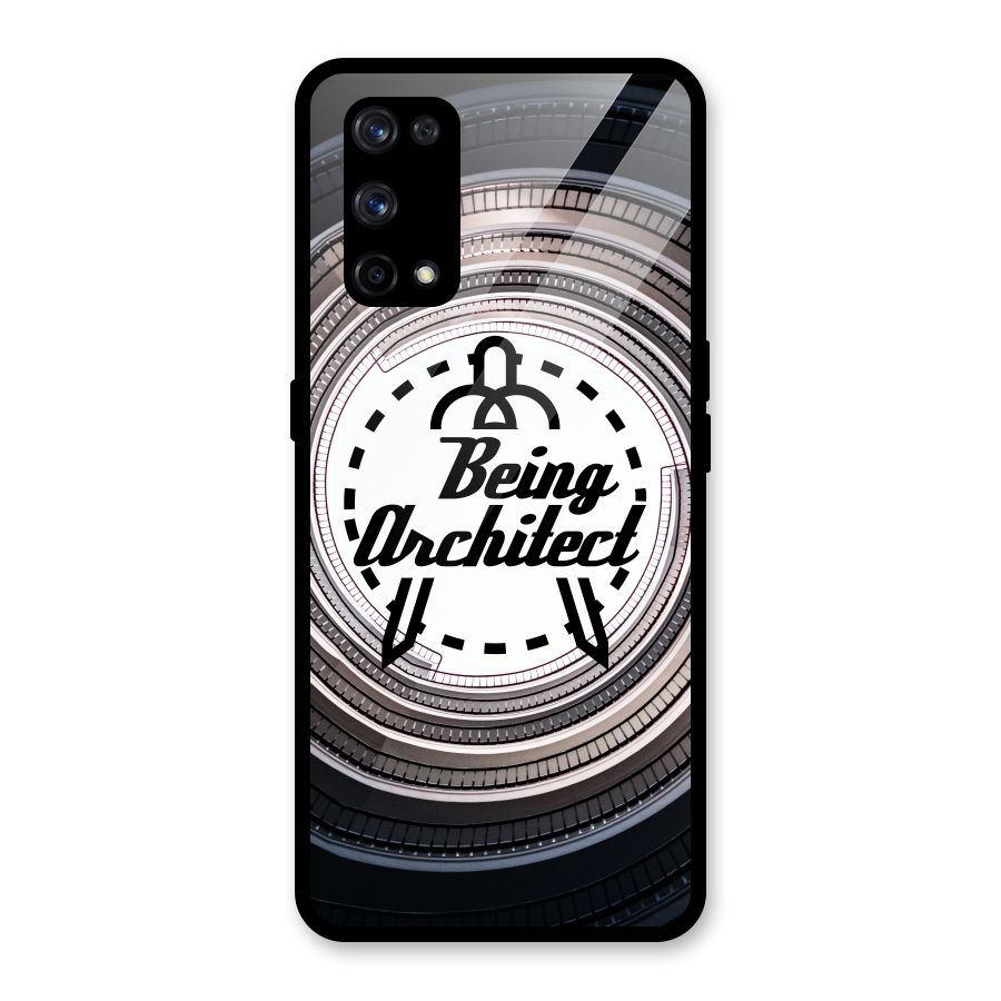 Being Architect Glass Back Case for Realme X7 Pro