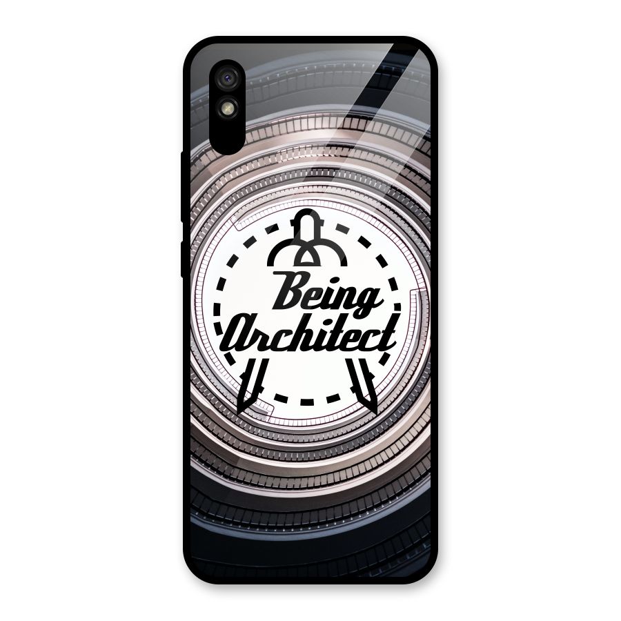 Being Architect Glass Back Case for Redmi 9A