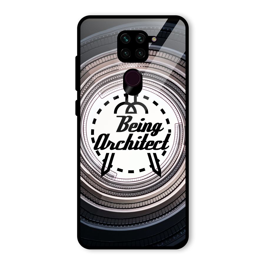 Being Architect Glass Back Case for Redmi Note 9