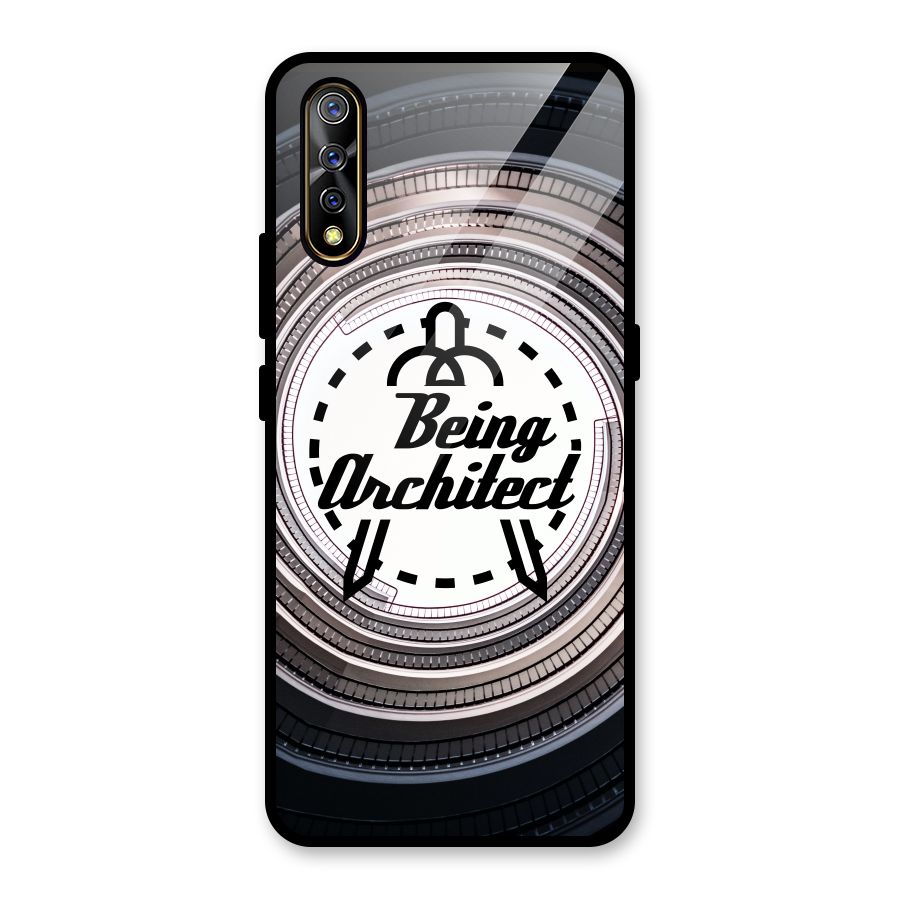 Being Architect Glass Back Case for Vivo S1