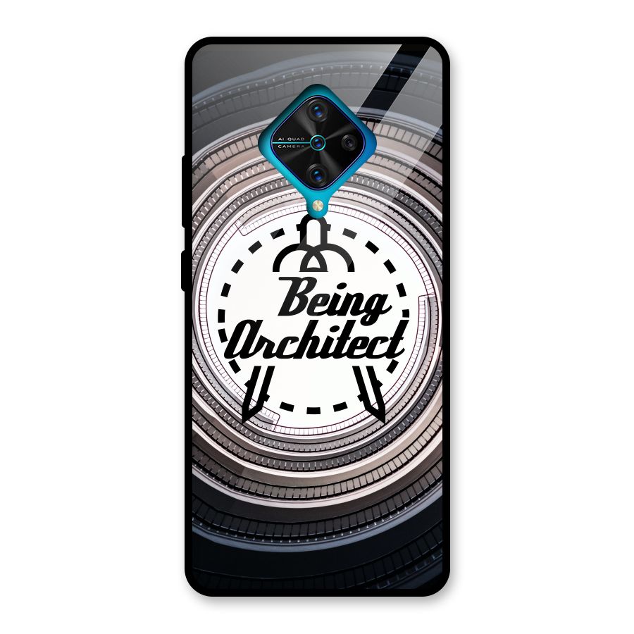 Being Architect Glass Back Case for Vivo S1 Pro