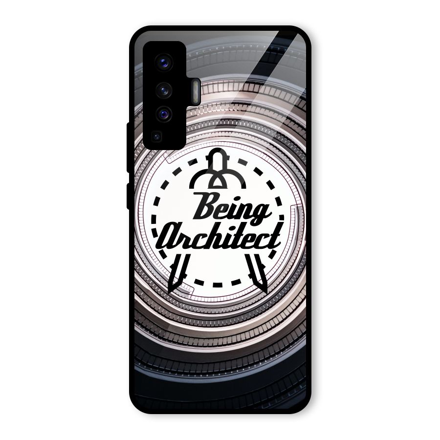 Being Architect Glass Back Case for Vivo X50