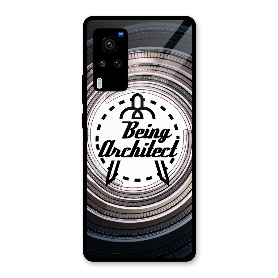 Being Architect Glass Back Case for Vivo X60 Pro