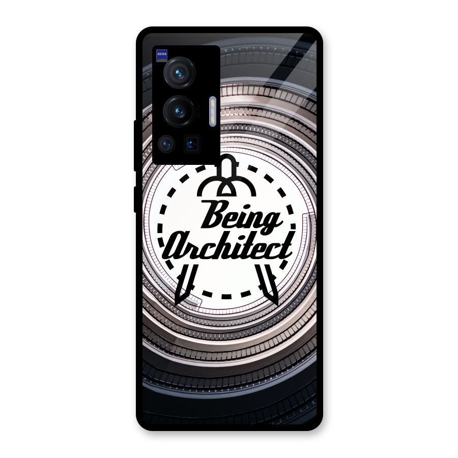 Being Architect Glass Back Case for Vivo X70 Pro
