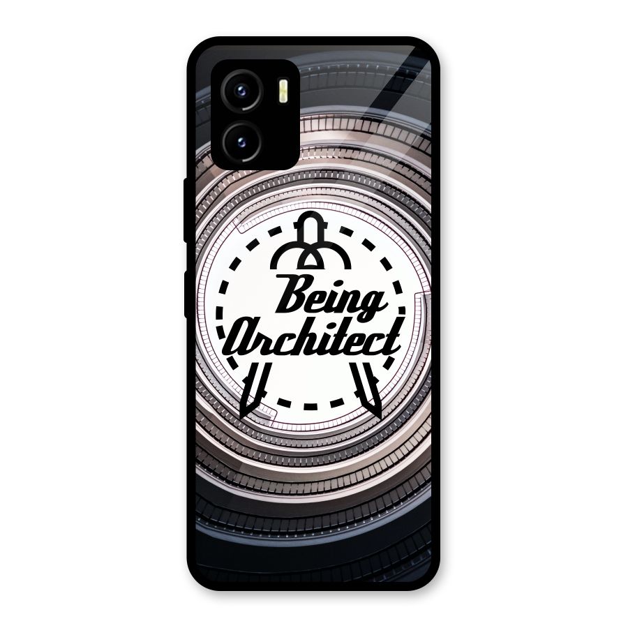 Being Architect Glass Back Case for Vivo Y15s
