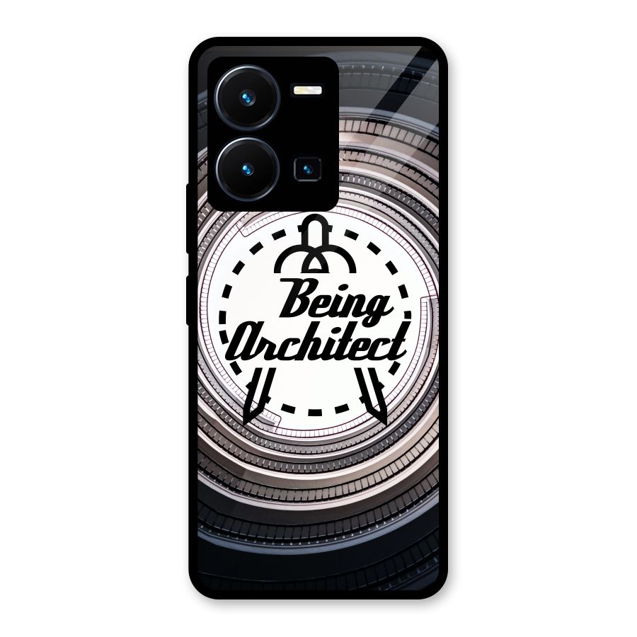 Being Architect Glass Back Case for Vivo Y35