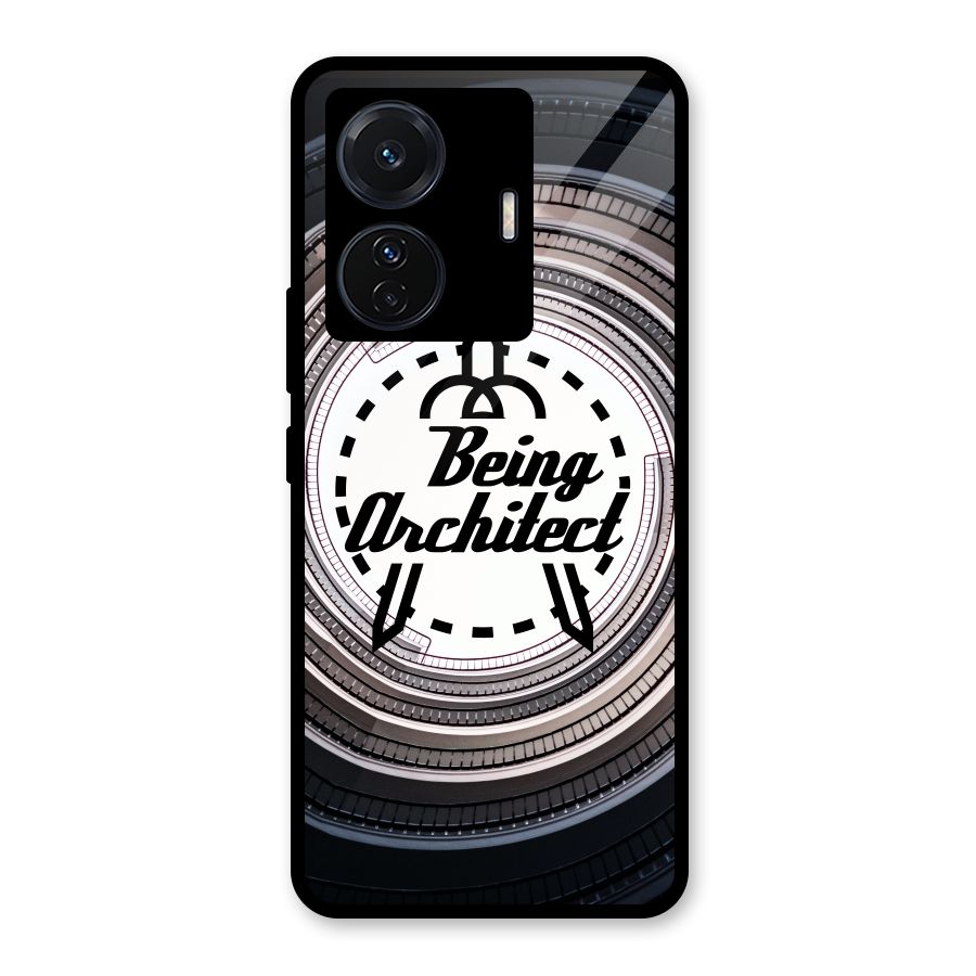 Being Architect Glass Back Case for Vivo iQOO Z6 Pro