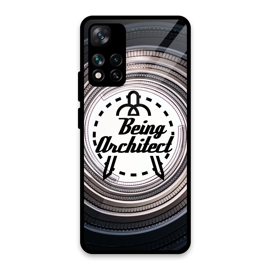 Being Architect Glass Back Case for Xiaomi 11i HyperCharge 5G