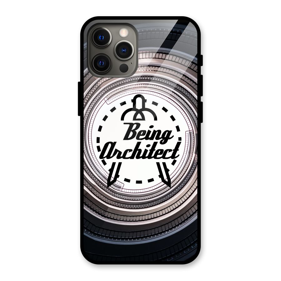 Being Architect Glass Back Case for iPhone 12 Pro Max
