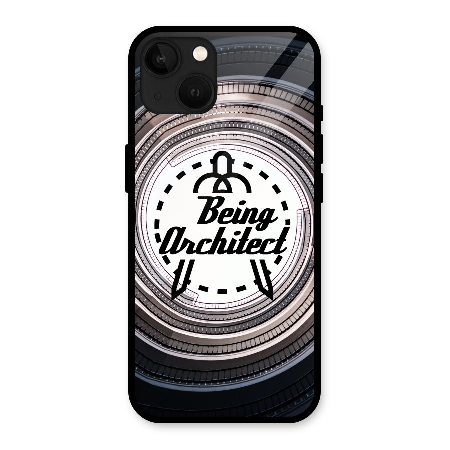 Being Architect Glass Back Case for iPhone 13