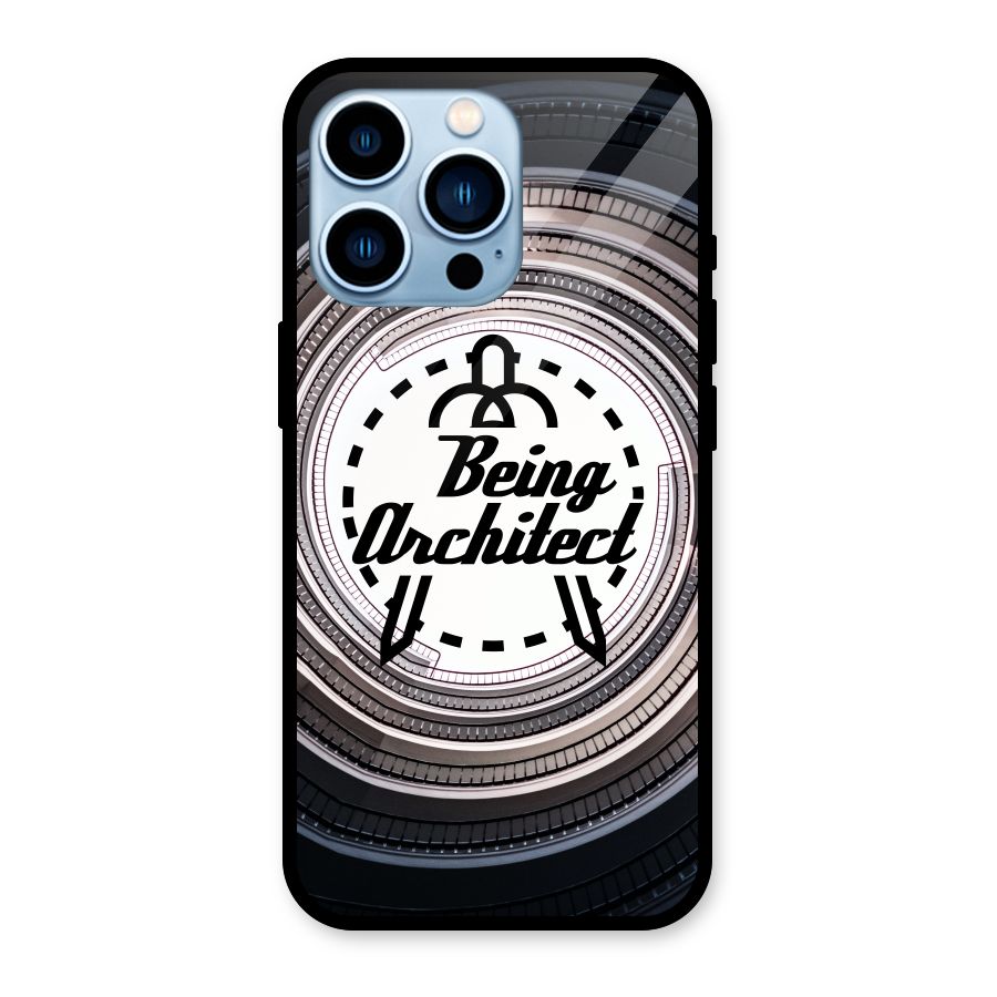 Being Architect Glass Back Case for iPhone 13 Pro