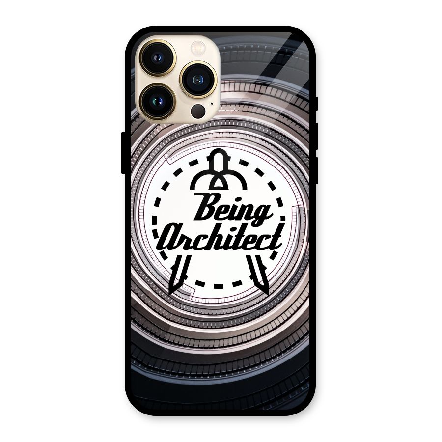 Being Architect Glass Back Case for iPhone 13 Pro Max