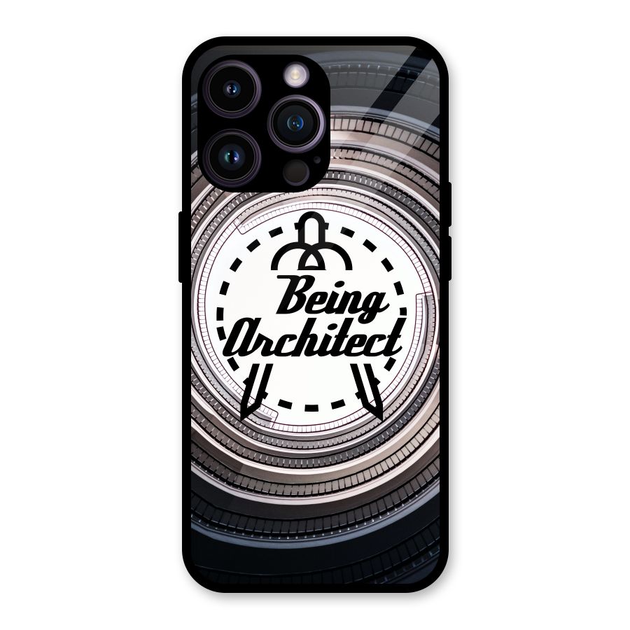 Being Architect Glass Back Case for iPhone 14 Pro Max