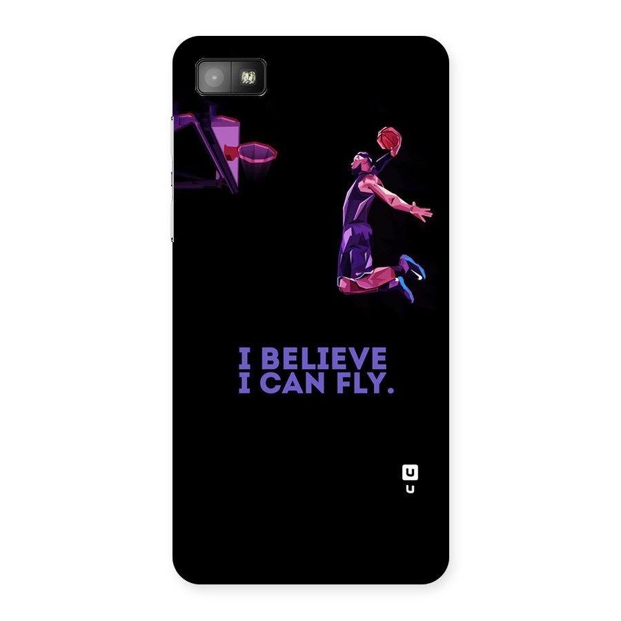 Believe And Fly Back Case for Blackberry Z10