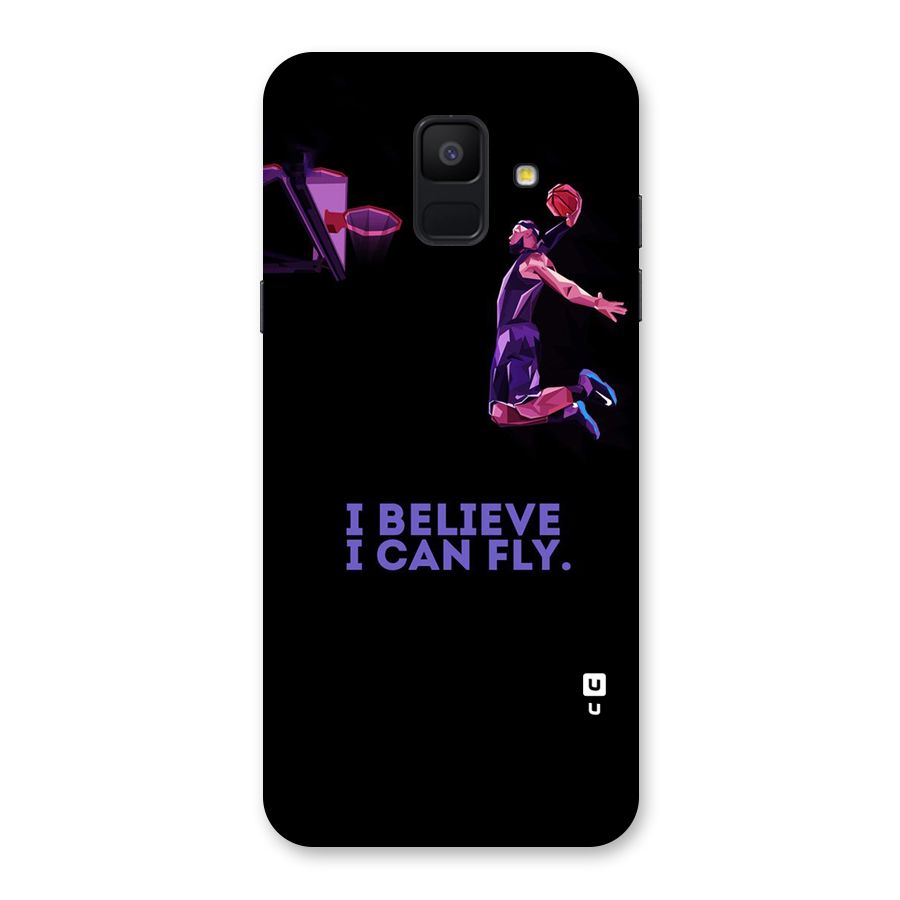 Believe And Fly Back Case for Galaxy A6 (2018)