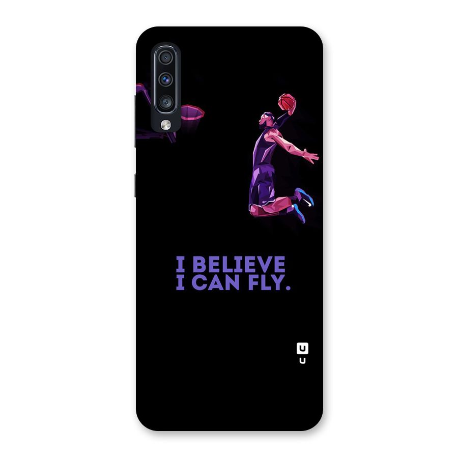 Believe And Fly Back Case for Galaxy A70s