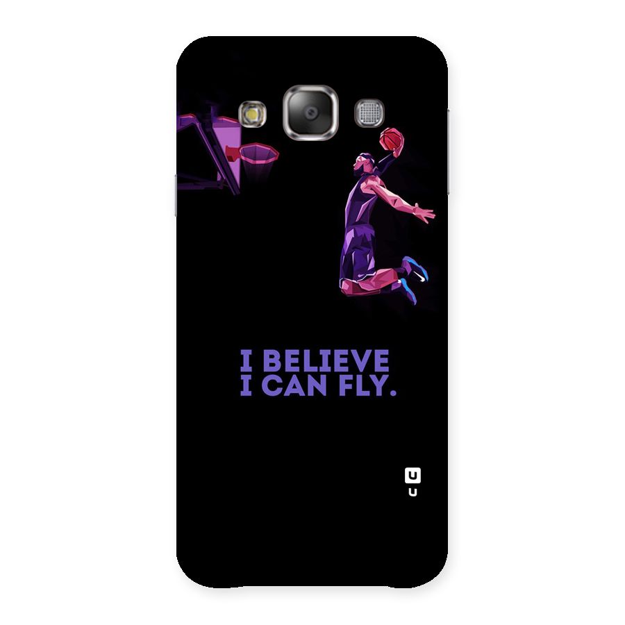 Believe And Fly Back Case for Galaxy E7