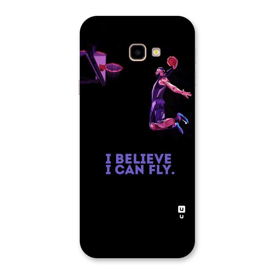 Believe And Fly Back Case for Galaxy J4 Plus