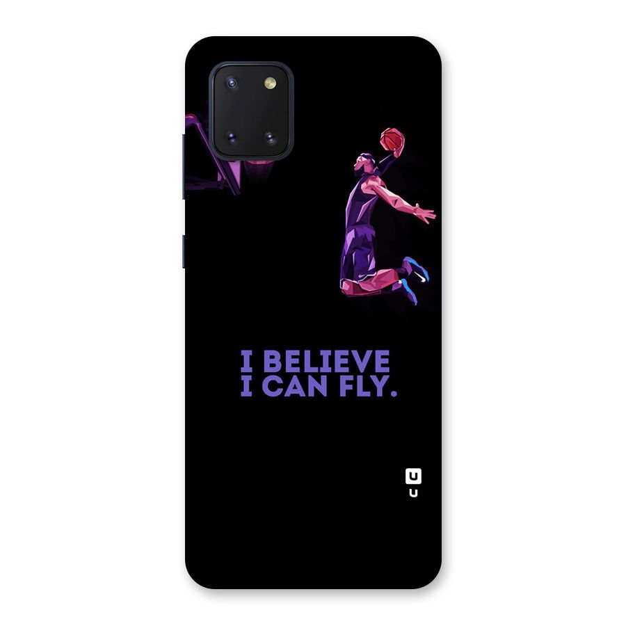 Believe And Fly Back Case for Galaxy Note 10 Lite
