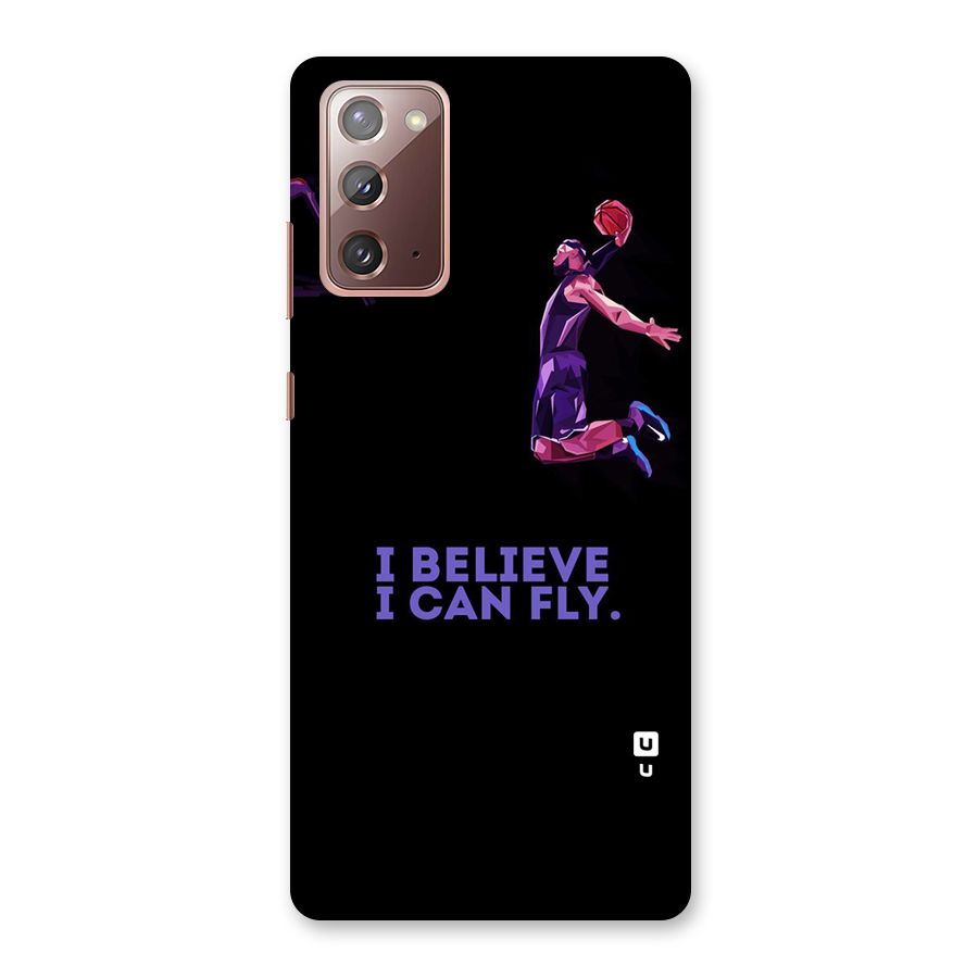 Believe And Fly Back Case for Galaxy Note 20