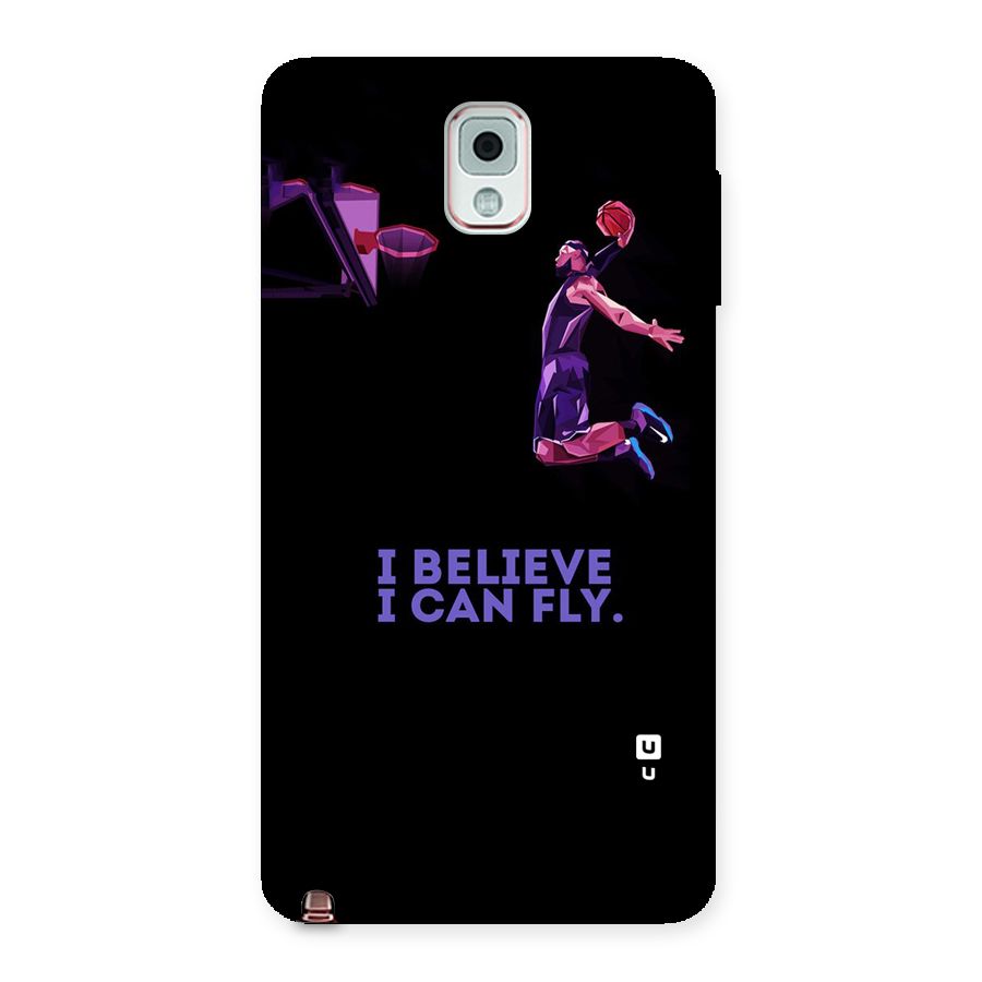 Believe And Fly Back Case for Galaxy Note 3