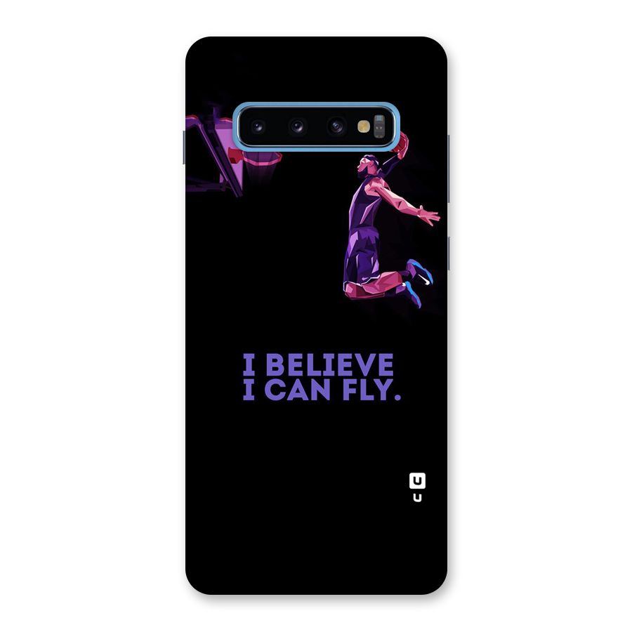 Believe And Fly Back Case for Galaxy S10 Plus