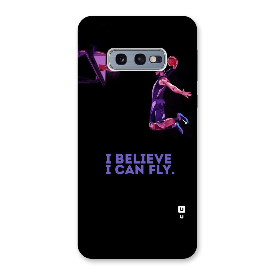 Believe And Fly Back Case for Galaxy S10e