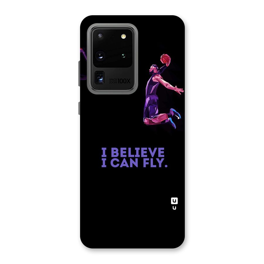 Believe And Fly Back Case for Galaxy S20 Ultra