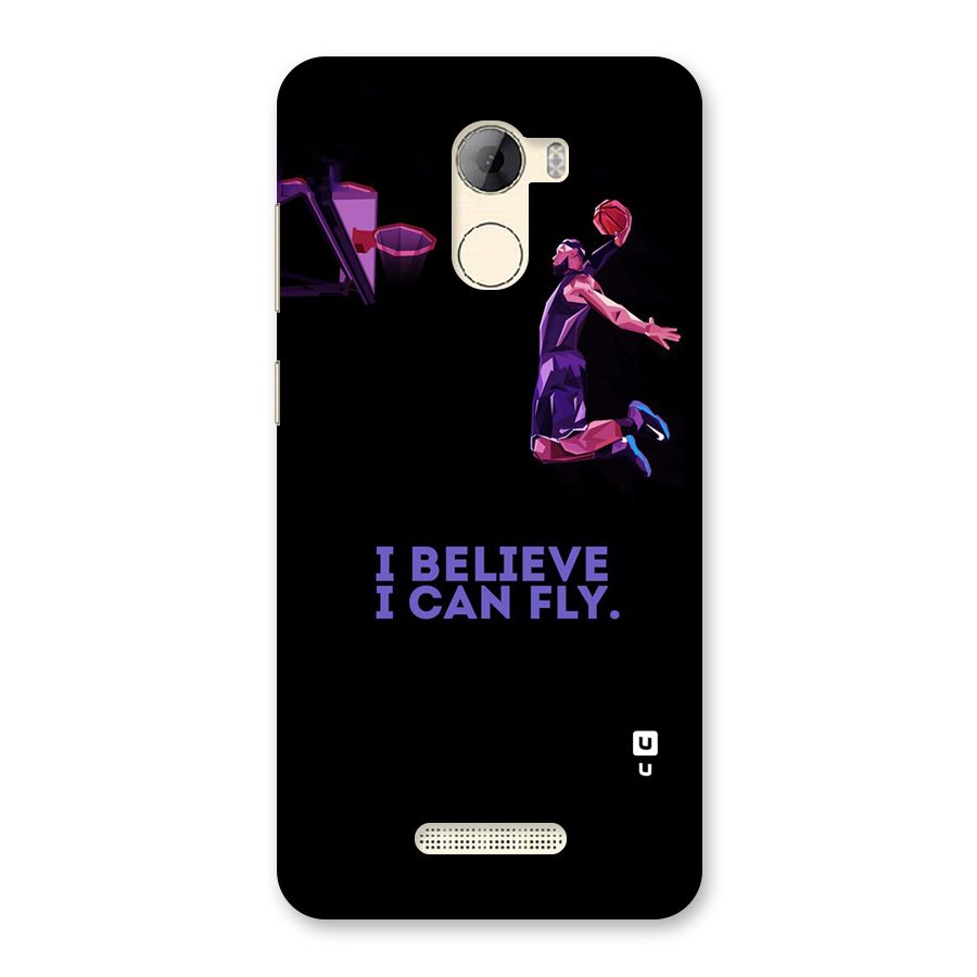 Believe And Fly Back Case for Gionee A1 LIte