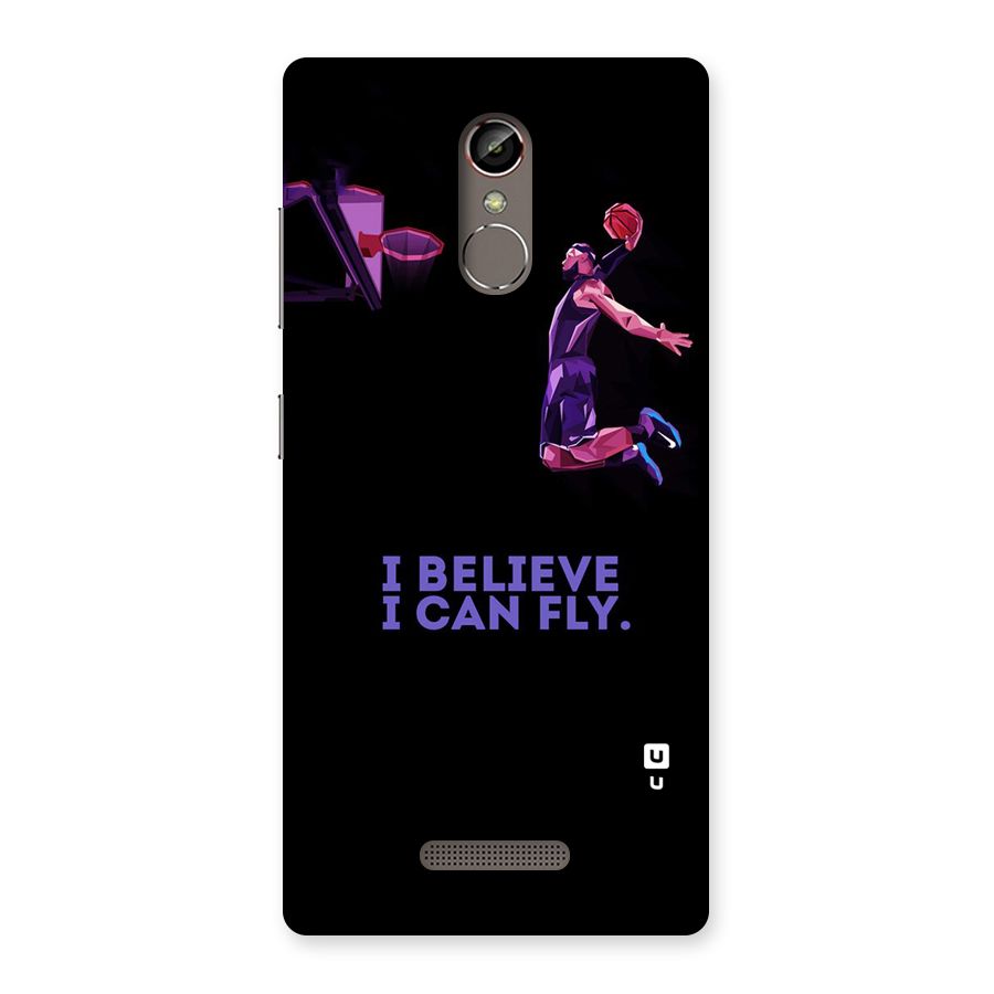Believe And Fly Back Case for Gionee S6s