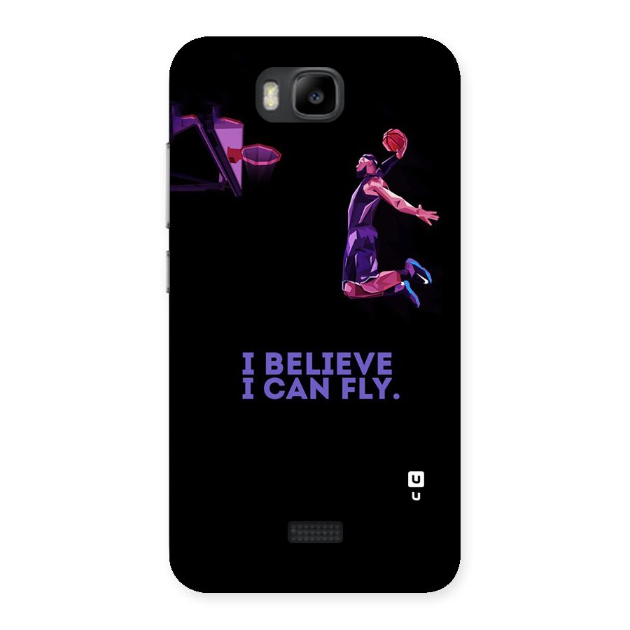 Believe And Fly Back Case for Honor Bee
