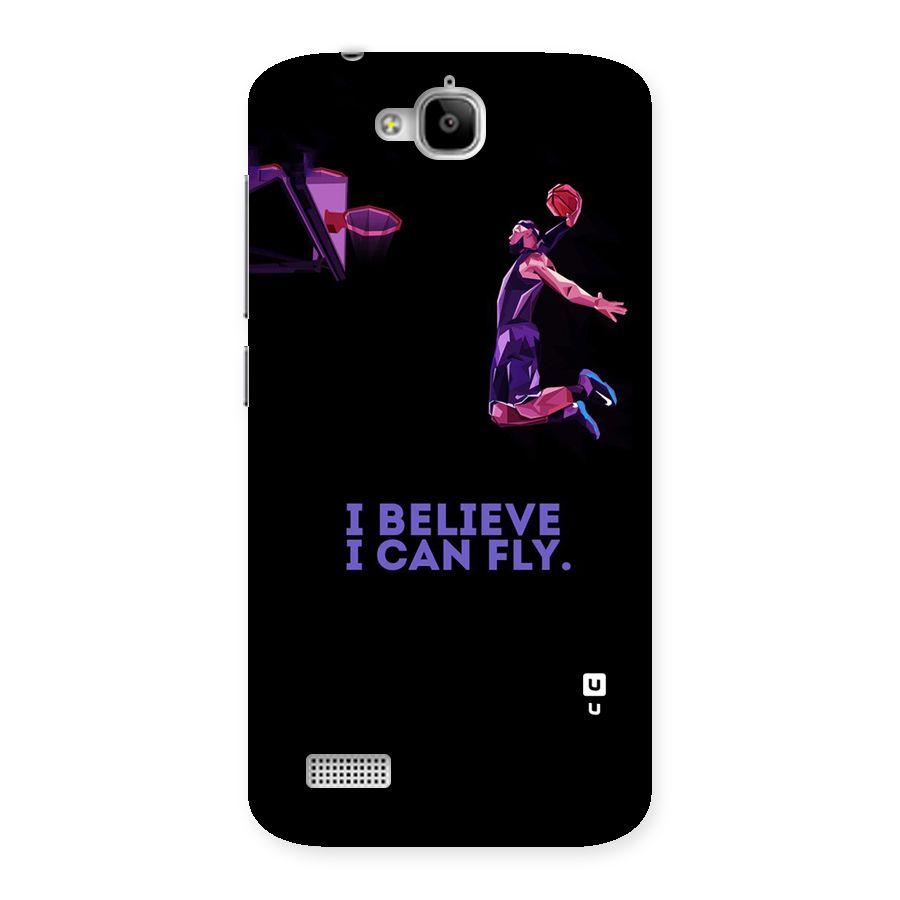 Believe And Fly Back Case for Honor Holly