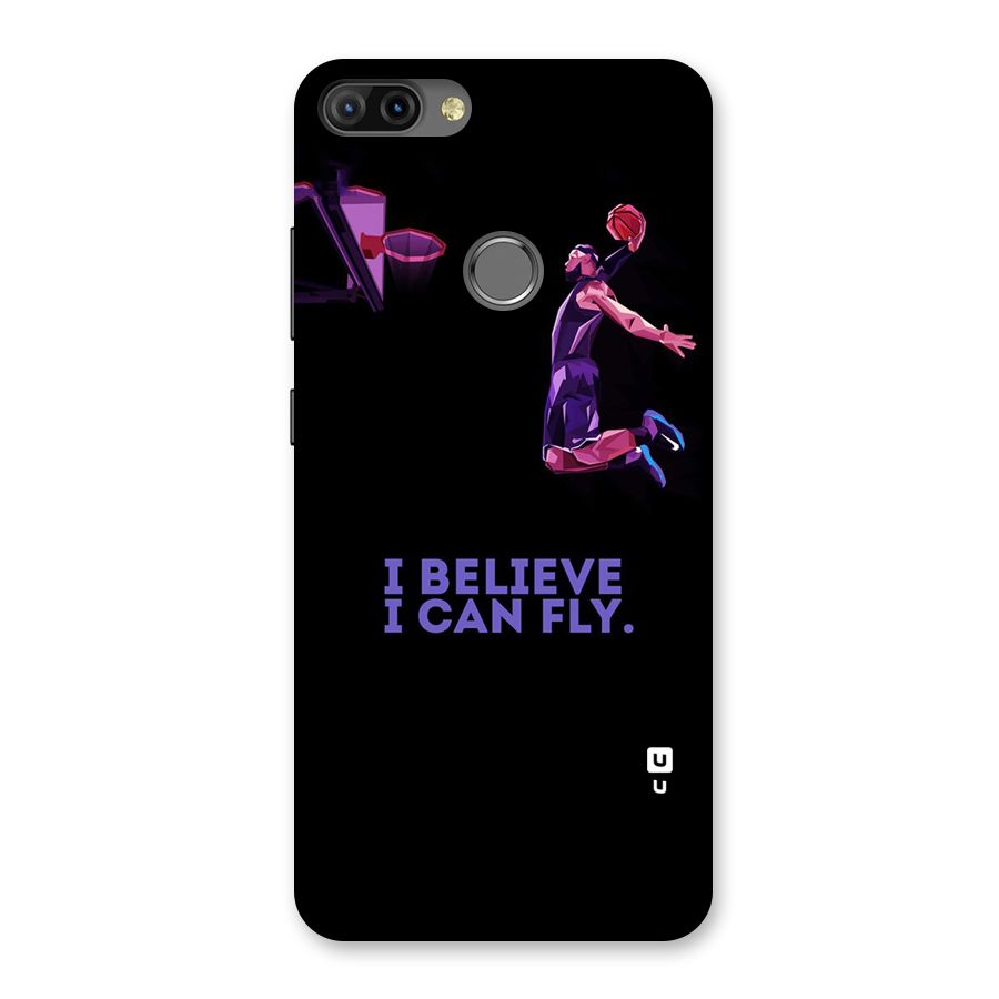 Believe And Fly Back Case for Infinix Hot 6 Pro