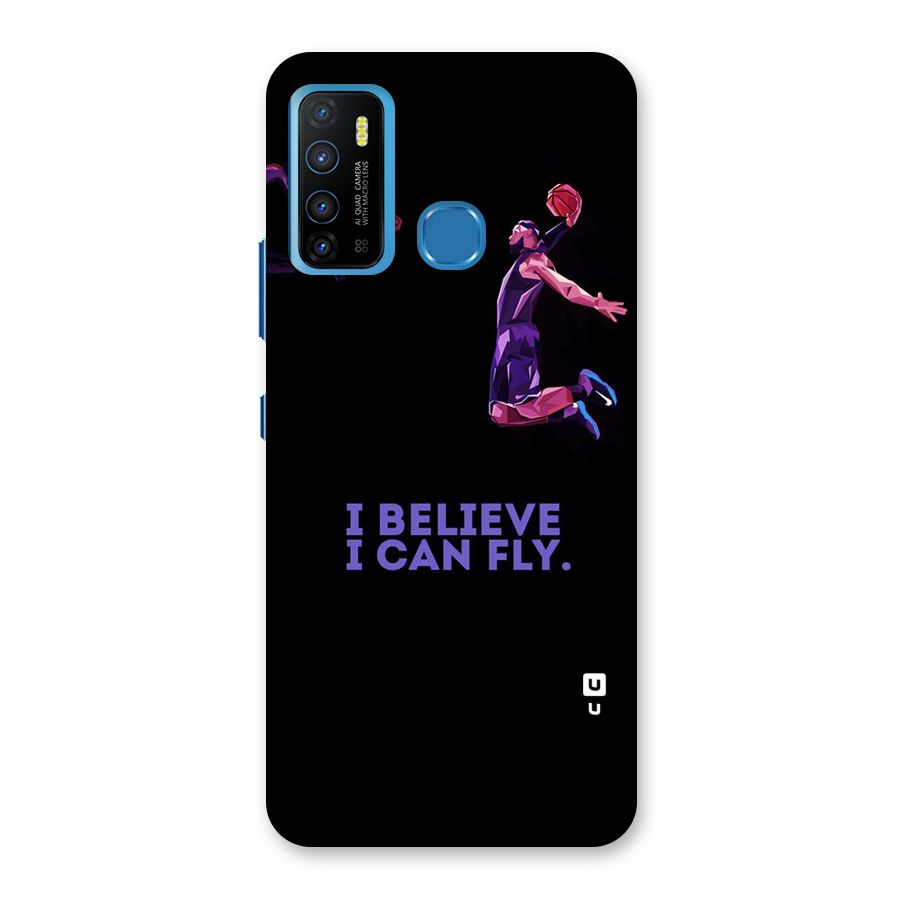 Believe And Fly Back Case for Infinix Hot 9
