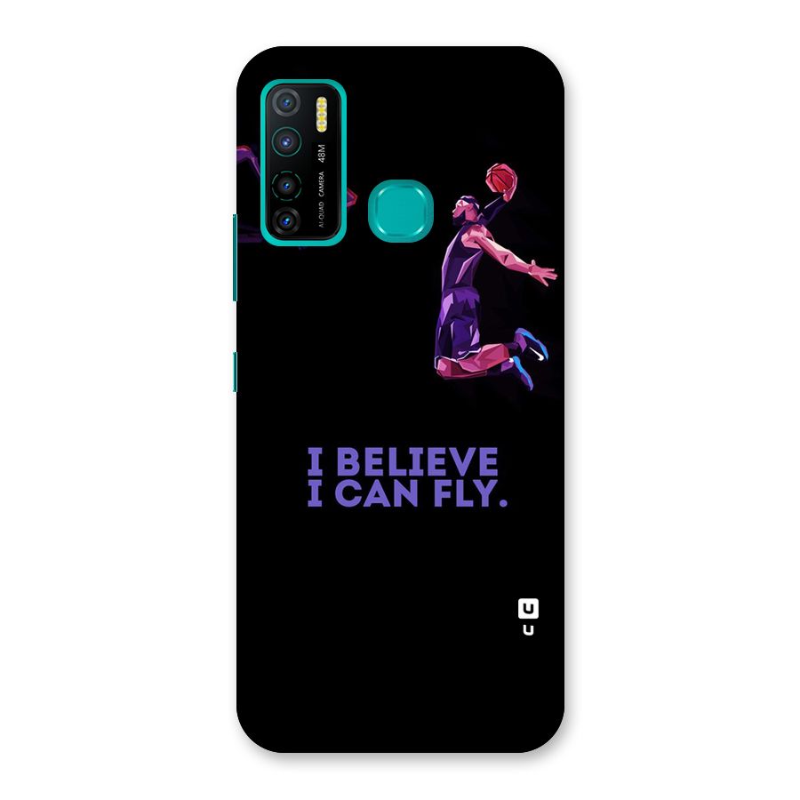 Believe And Fly Back Case for Infinix Hot 9 Pro