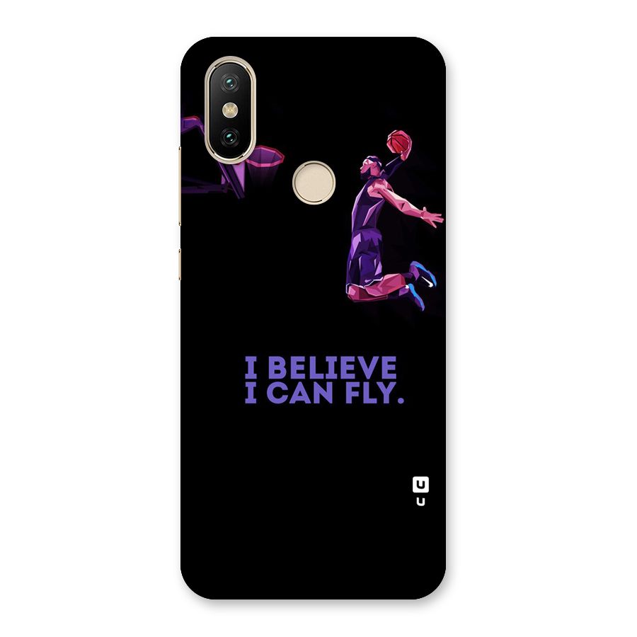 Believe And Fly Back Case for Mi A2