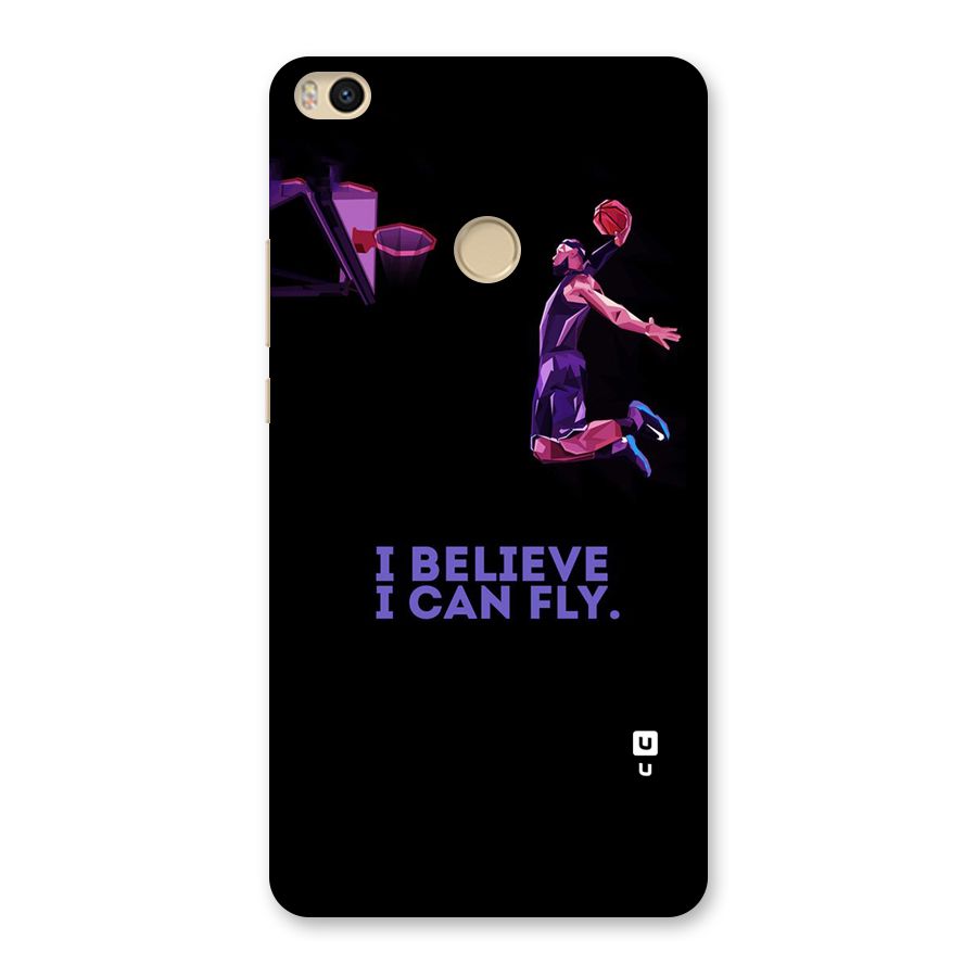 Believe And Fly Back Case for Mi Max 2