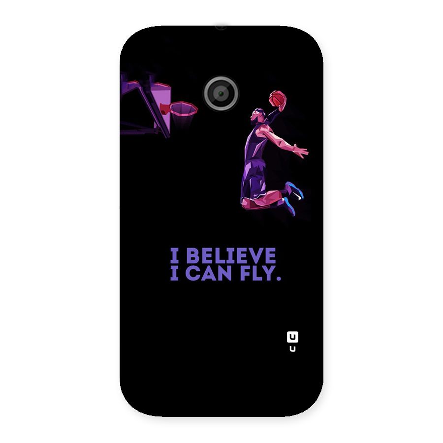 Believe And Fly Back Case for Moto E