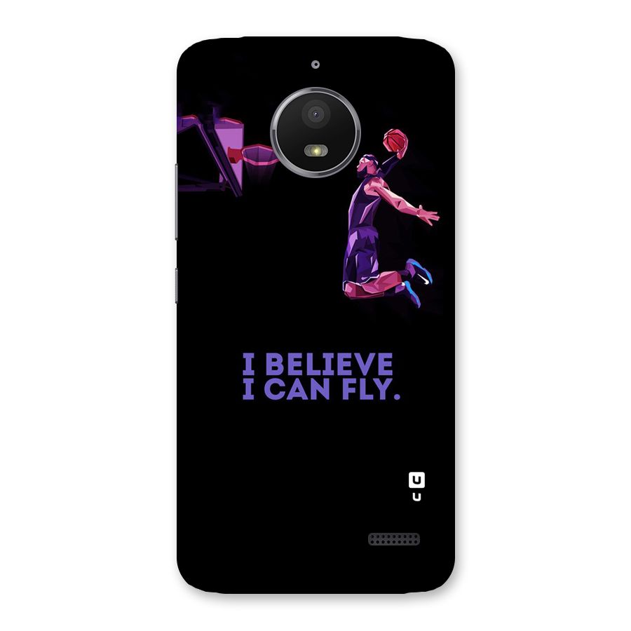 Believe And Fly Back Case for Moto E4